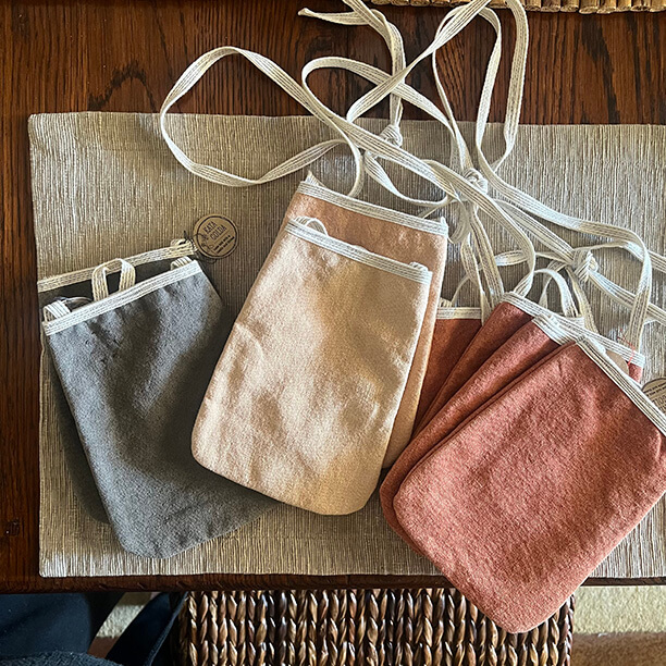 Pocket purse hemp 2