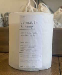 cannabis & hemp candle 4