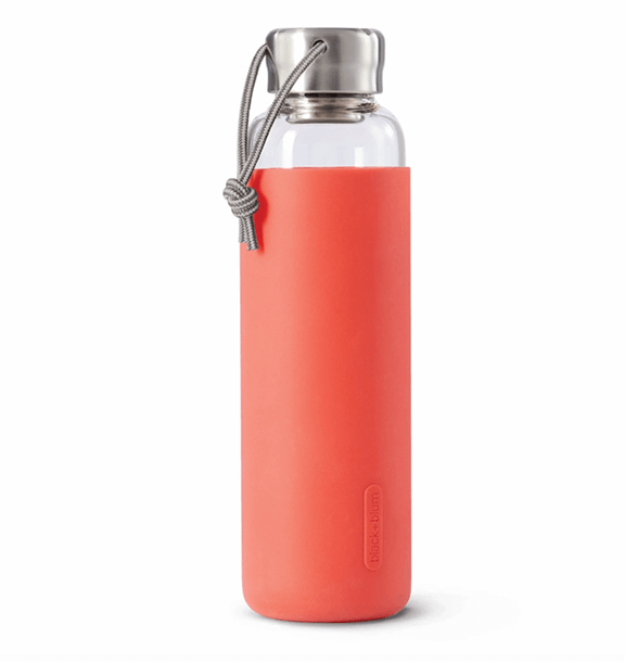 Black+Blum Glass Water Bottle | Olive