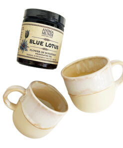Blue Lotus Tea with 2 Teacups Bundle low res