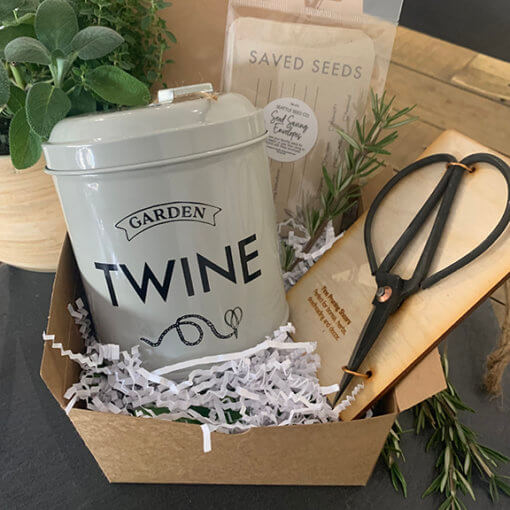 Gardening essentials gift box