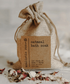 Soulistic Root Oatmeal Rose Petal Bath Soak 1