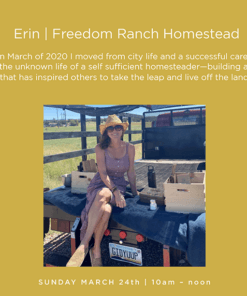 Simply by Nature & Freedom Ranch Homestead 2nd slide Erin March 24