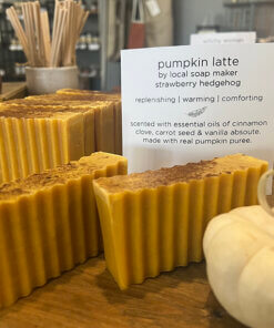 pumpkin latte soap