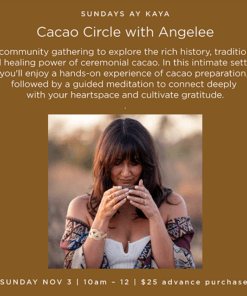 Cacao Ceremony Angelee_Nov 3