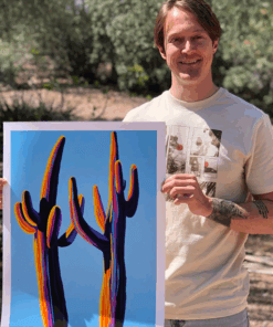 joshua and saguaros
