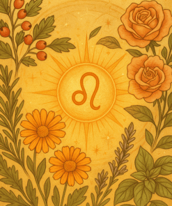 herbs to honor Leo season graphic_cropped