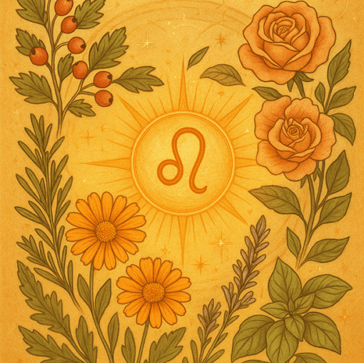 herbs to honor Leo season graphic_cropped