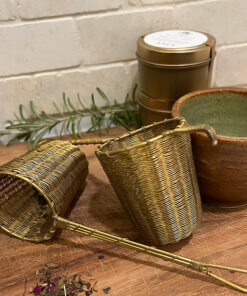 brass tea strainer large 2