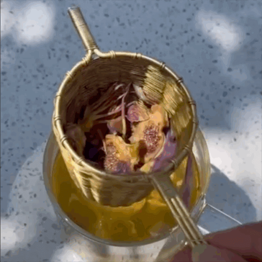 brass tea strainer large 2