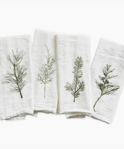 cotton Napkin set of 4 | Winter green 2