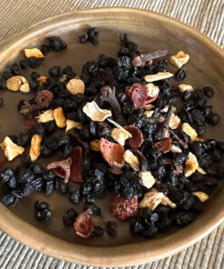 elderberry syrup kit herb on plate