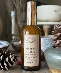 herbal forest essential oil spray
