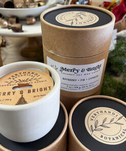 merry & Bright candle 2