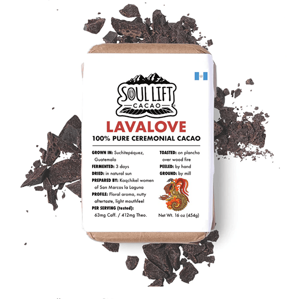 Lavalove 100% Pure Ceremonial Cacao from Guatemala