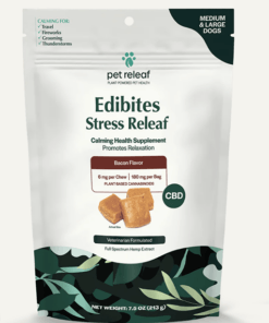 Pet releaf edibites stress bacon large