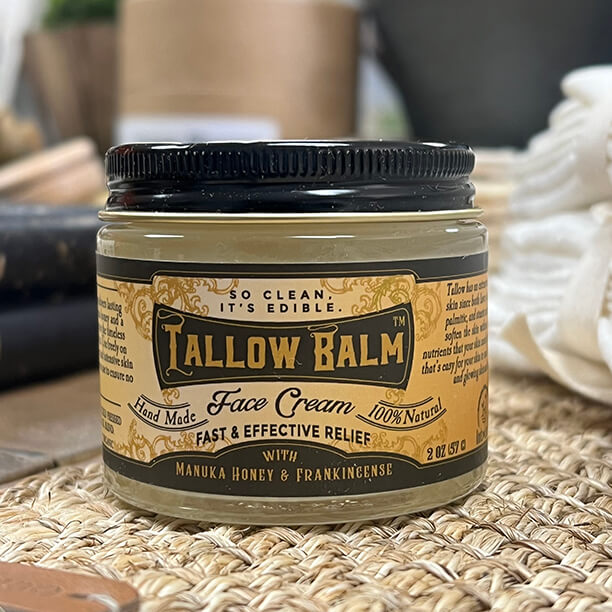 manuka honey tallow balm