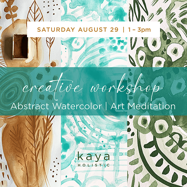 Aug 29 Sunday watercolor with Kristen