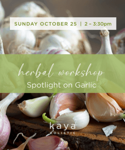 Oct 25 Sunday herbal workshop_garlic with felice 3