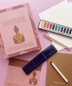 Release and renew meditative art kit 1
