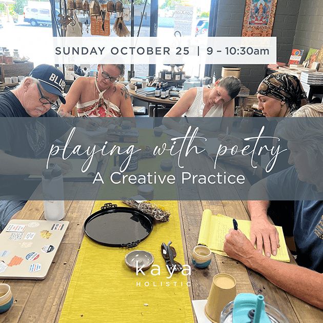 Writing Workshop Sunday Oct 25