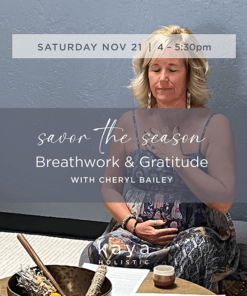 Nov 21 Breathwork with Cheryl