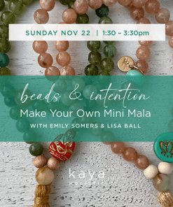Nov 22 Mini Mala Workshop