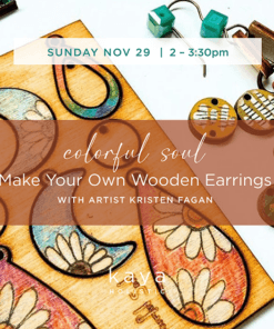 Nov 29 Colorful Soul Earring Making