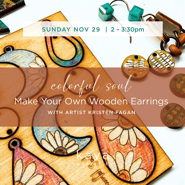 Nov 29 Colorful Soul Earring Making