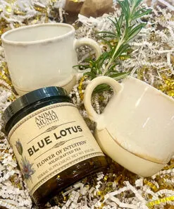 Blue lotus tea milk & honey mugs bundle