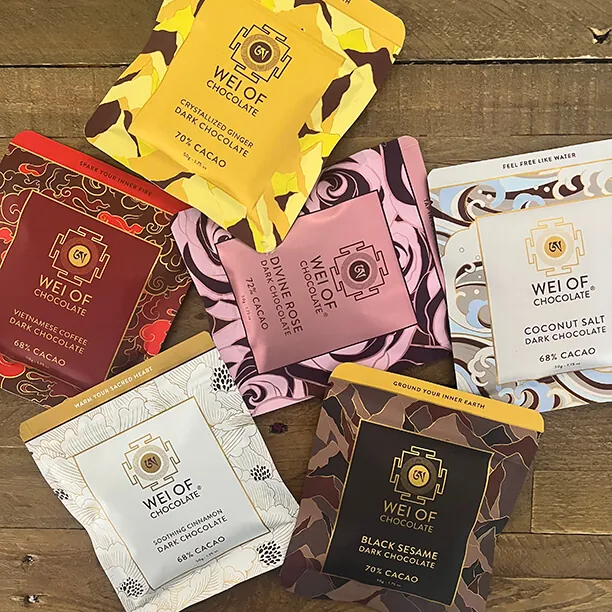 wei of chocolate_6 chocolates