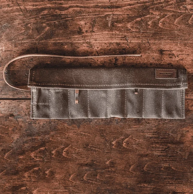 Canvas Pocket Knife Roll 3
