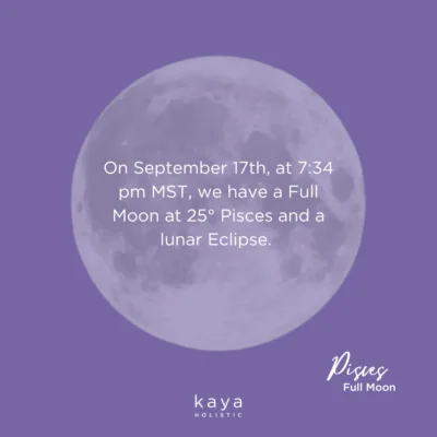 PISCES FULL MOON LUNAR ECLIPSE