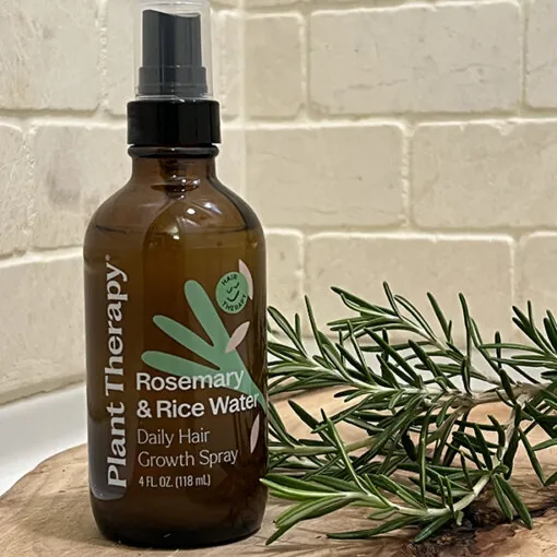 rosemary rice water hair spray