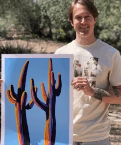 joshua and saguaros