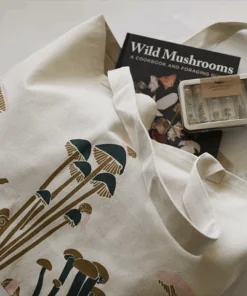 organic cotton Wild Mushroom Tote Bag 2